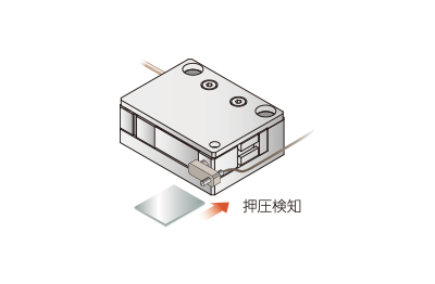 Optical fiber and functional devices contact detection