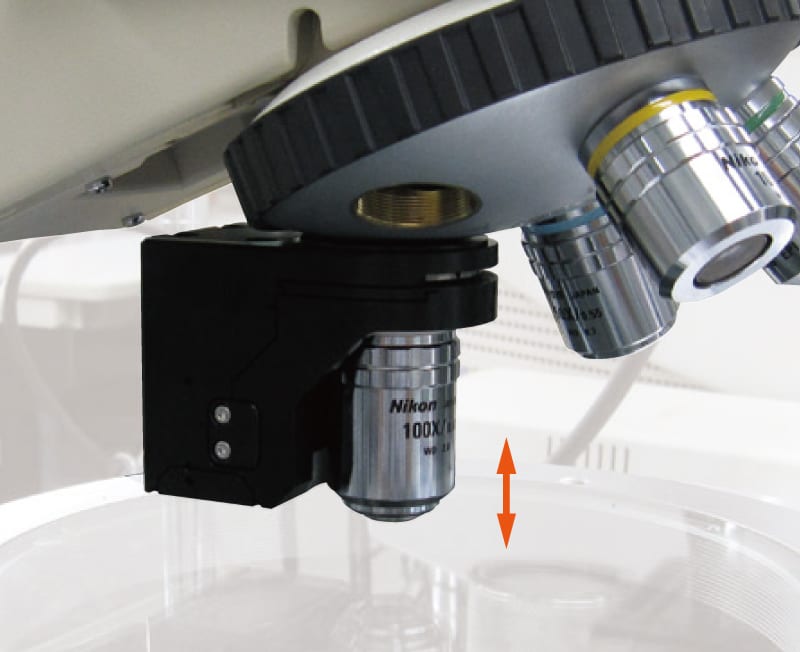 High-speed focusing of microscope