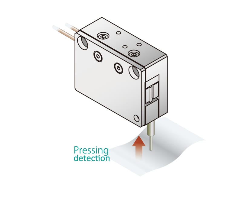 Measurement of micro pressing force