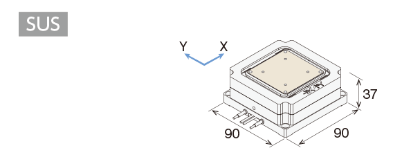 Double-axis type