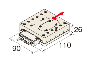 X-axis stage